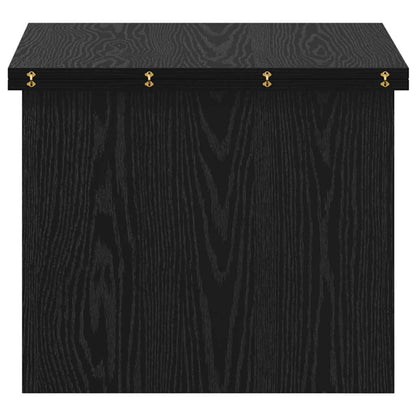 Tavolino da salotto Rovere Nero 55 x 54,5 x 45 cm