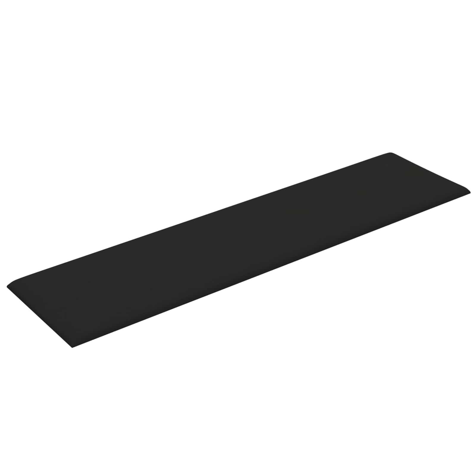 Testiera da Parete 12 pcs Nero 60 x 15 cm Tessuto | homemem39