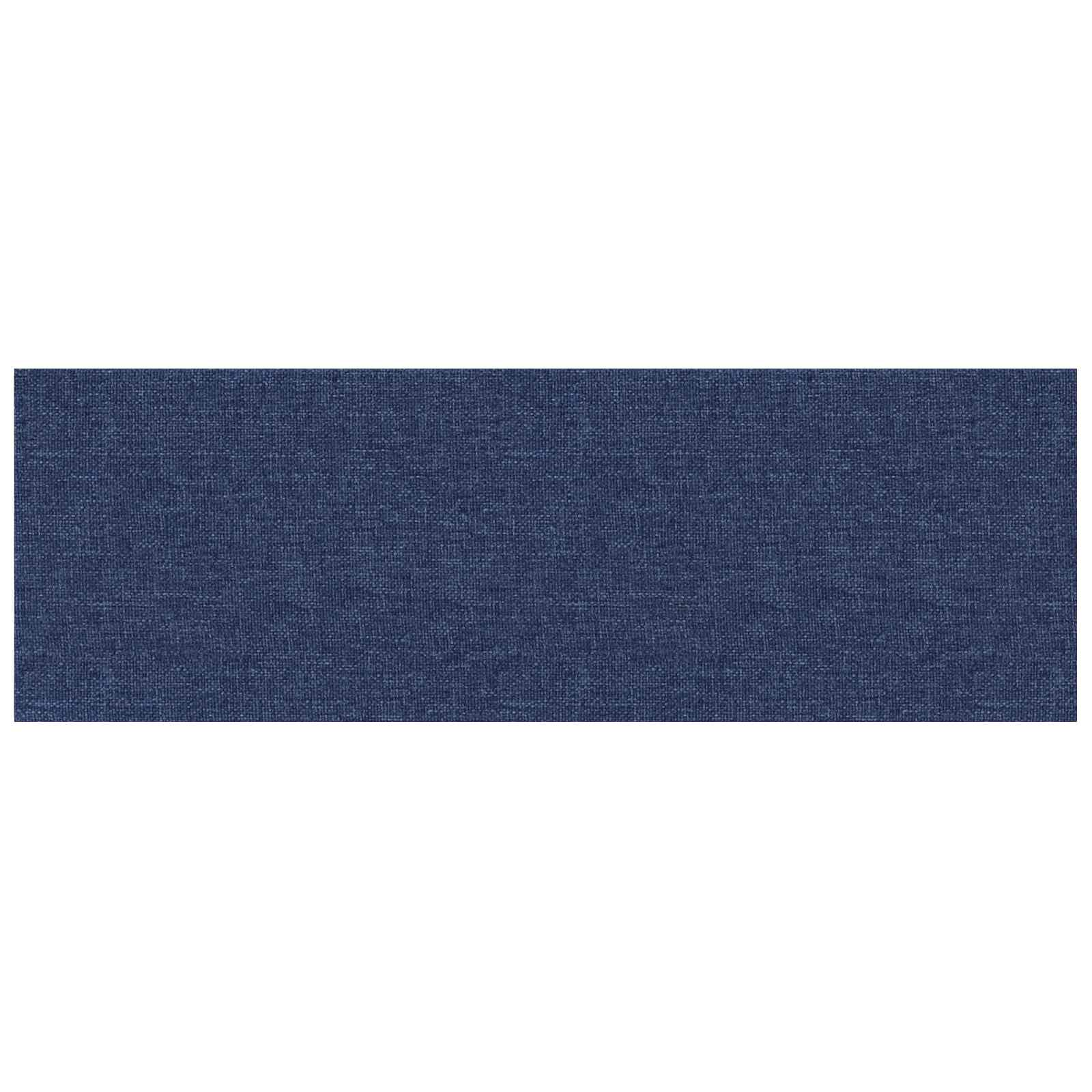 Testiera da Parete 12 pcs Blu 90 x 30 cm Tessuto | homemem39