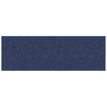 Testiera da Parete 12 pcs Blu 90 x 30 cm Tessuto | homemem39