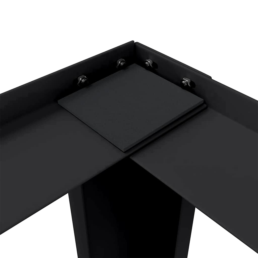 Pedestallo per Lavatrice Nero 64 x 55 x 32,5 cm Acciaio | homemem39