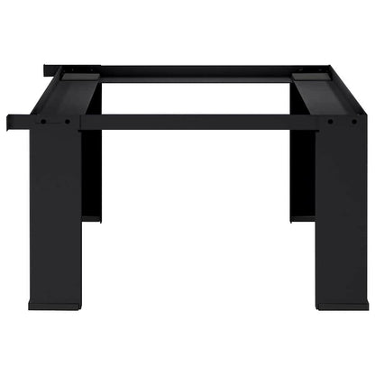 Pedestallo per Lavatrice Nero 64 x 55 x 32,5 cm Acciaio | homemem39