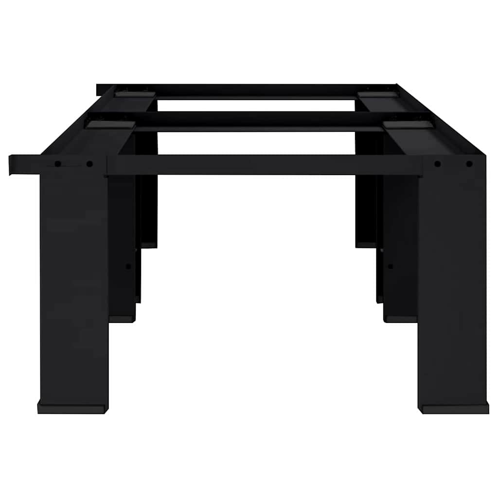 Pedestallo per Lavatrice 2 pcs Nero 127 x 54,5 x 32,5 cm | homemem39