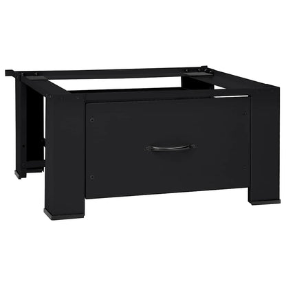 Pedestallo per Lavatrice Nero 64 x 55 x 32,5 cm Acciaio | homemem39