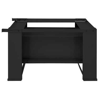 Pedestallo per Lavatrice Nero 64 x 55 x 32,5 cm Acciaio | homemem39
