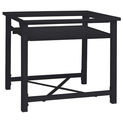Pedestallo per Lavatrice Nero 60 x 56 x 52 cm Acciaio | homemem39