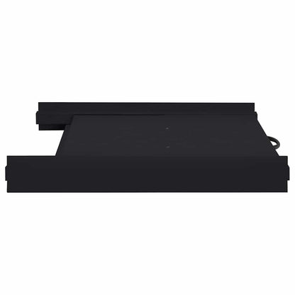 Mensola Intermedia per Lavatrice Nero 60 x 60 x 8 cm Acciaio | homemem39