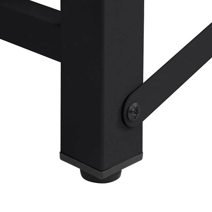 Pedestallo per Lavatrice 2 pcs Nero 124,5 x 61,5 x 32,5 cm | homemem39