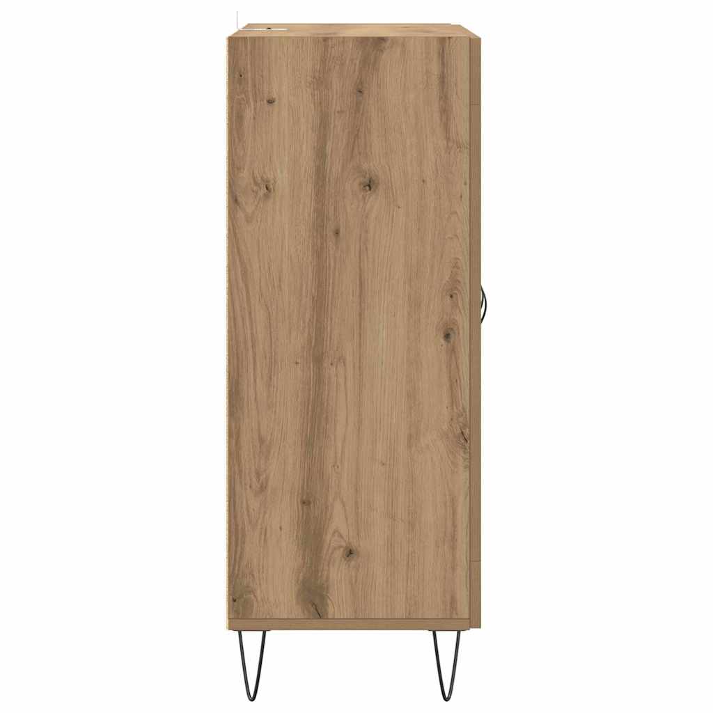 Credenza Rovere artigianale 69,5 x 34 x 90 cm Legno multistrato