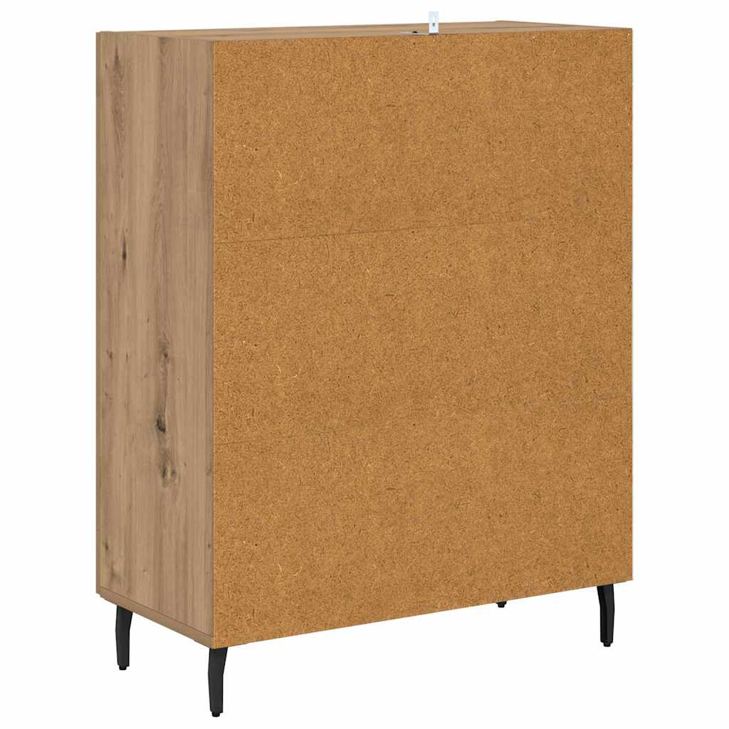 Credenza Rovere artigianale 69,5 x 34 x 90 cm Legno multistrato