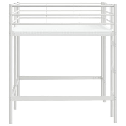 Struttura del letto loft per bambini Bianco 79,5 x 200 cm