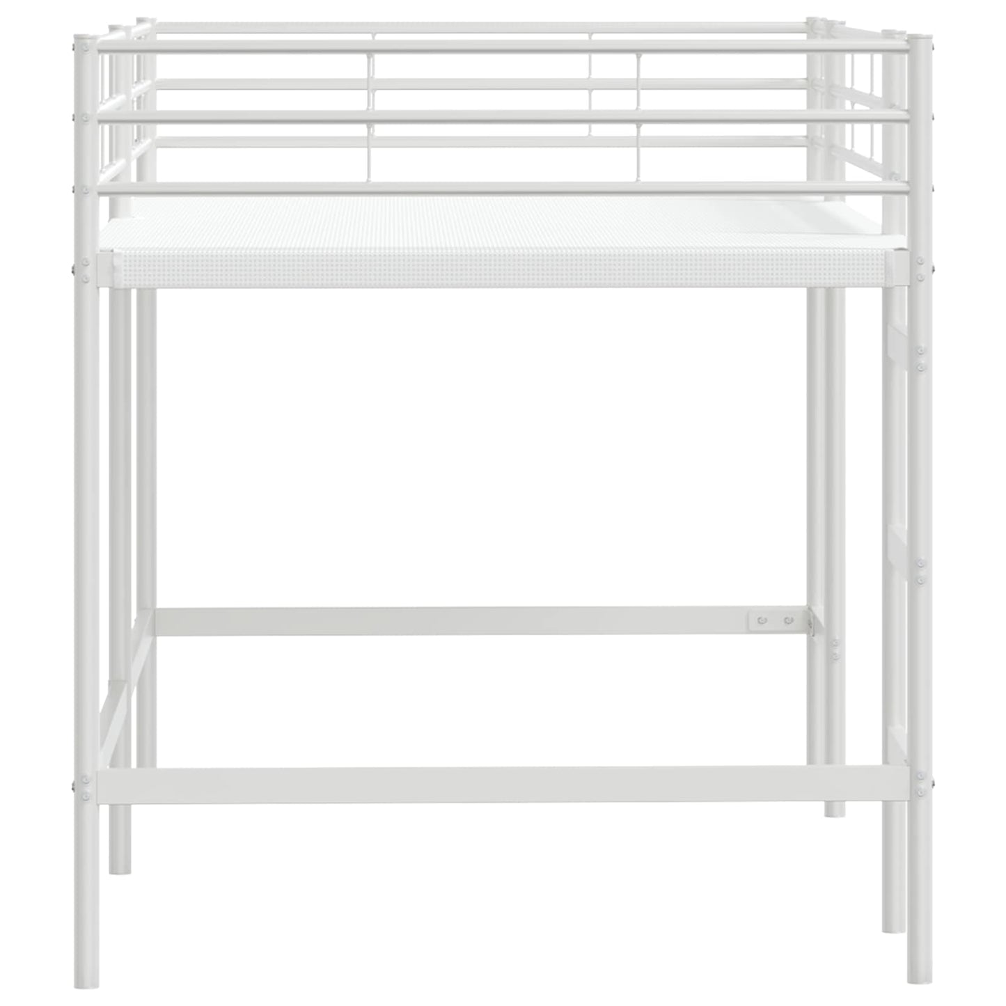 Struttura del letto loft per bambini Bianco 107 x 200 cm