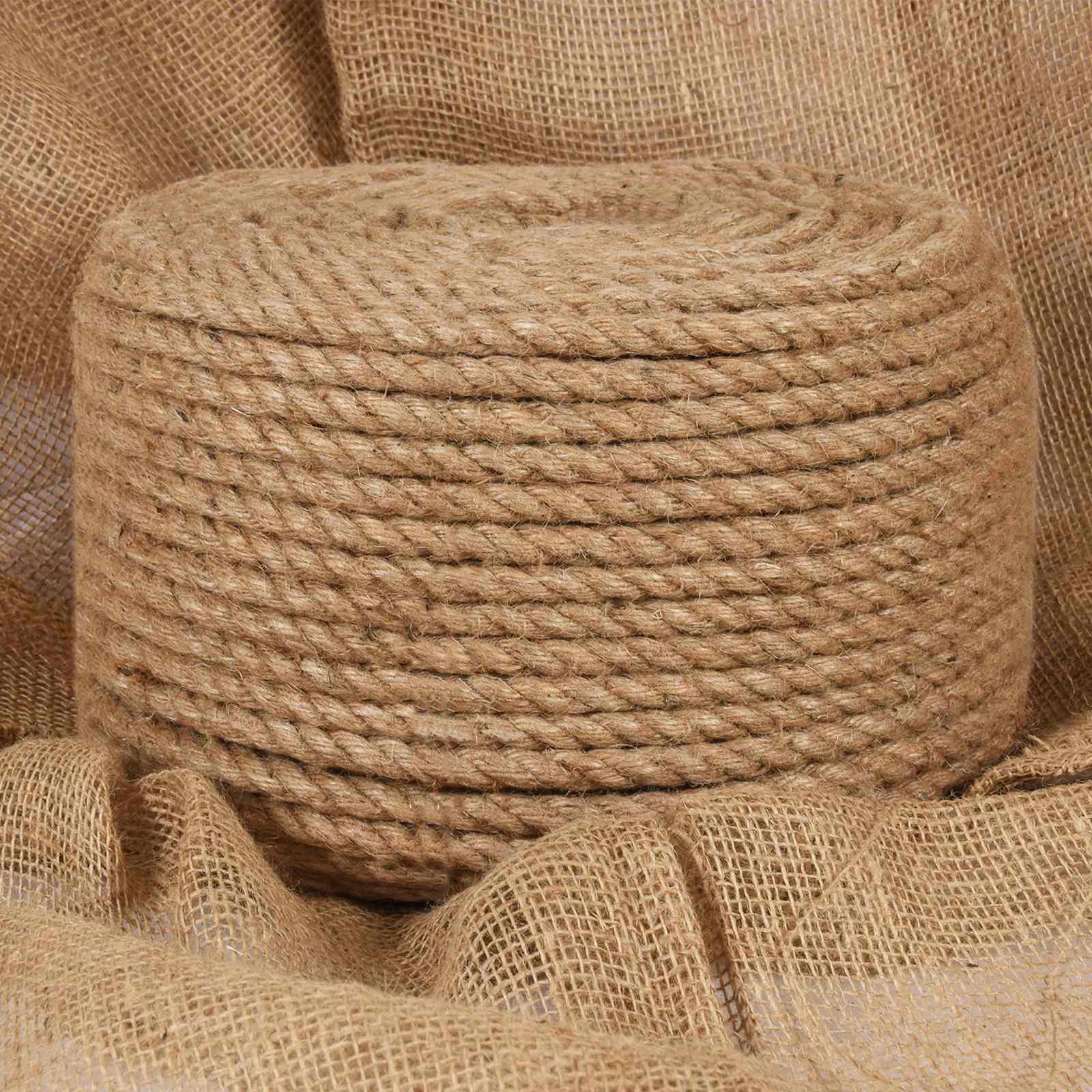 Spago in juta 2 pcs 100 m 2 Naturale 100% juta Tossa | homemem39