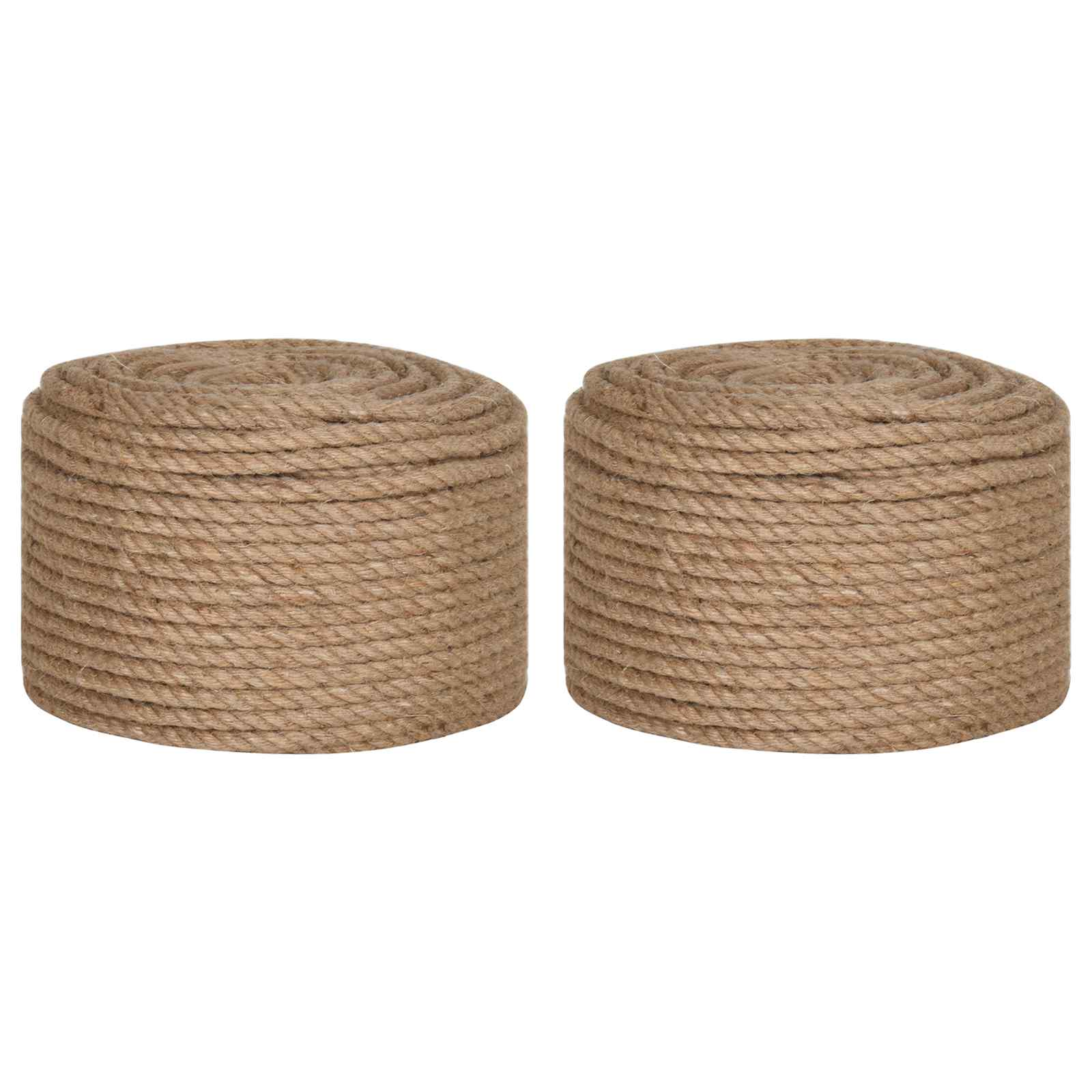 Spago in juta 2 pcs 100 m 2 Naturale 100% juta Tossa | homemem39
