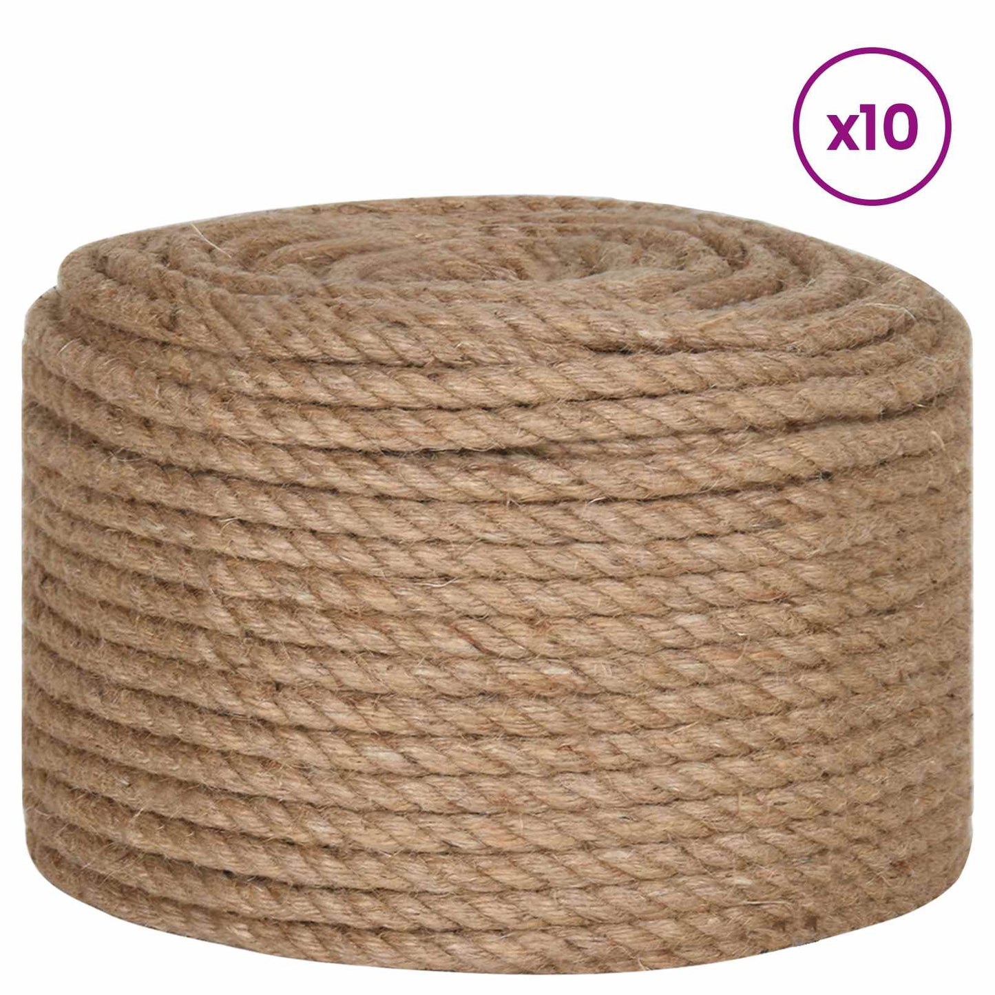 Spago in juta 10 pcs 2 Naturale 100% juta Tossa | homemem39
