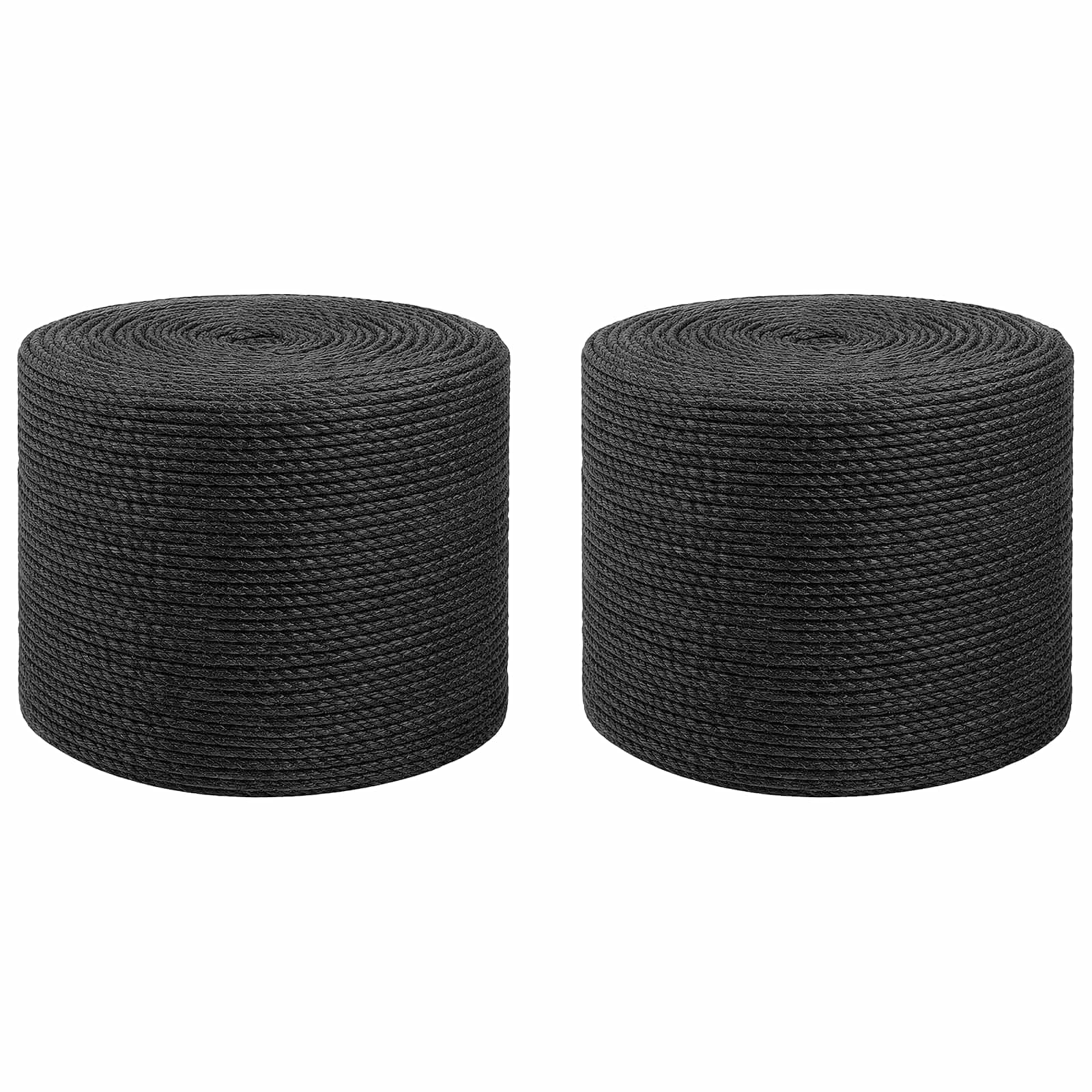 Spago in juta 2 pcs 2 Nero 100% juta Tossa | homemem39
