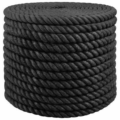 Corda di Juta 20 Nero 100% juta Tossa | homemem39