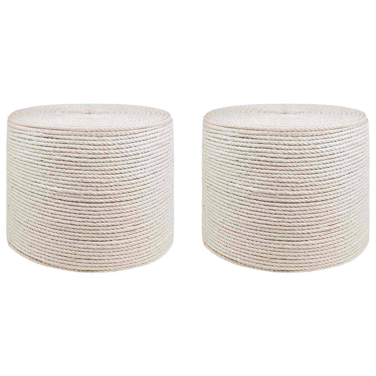 Spago in juta 2 pcs 2 Bianco 100% juta Tossa | homemem39
