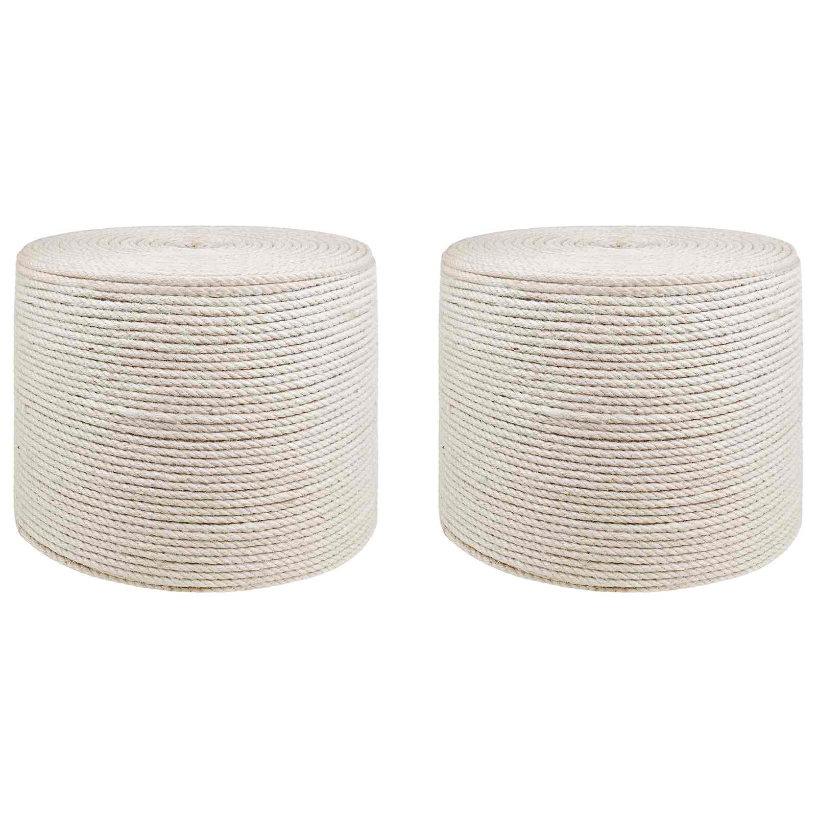 Spago in juta 2 pcs 2 Bianco 100% juta Tossa | homemem39