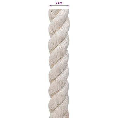 Corda di Juta 20 Bianco 100% juta Tossa | homemem39