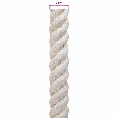 Corda di Juta 30 Bianco 100% juta Tossa | homemem39
