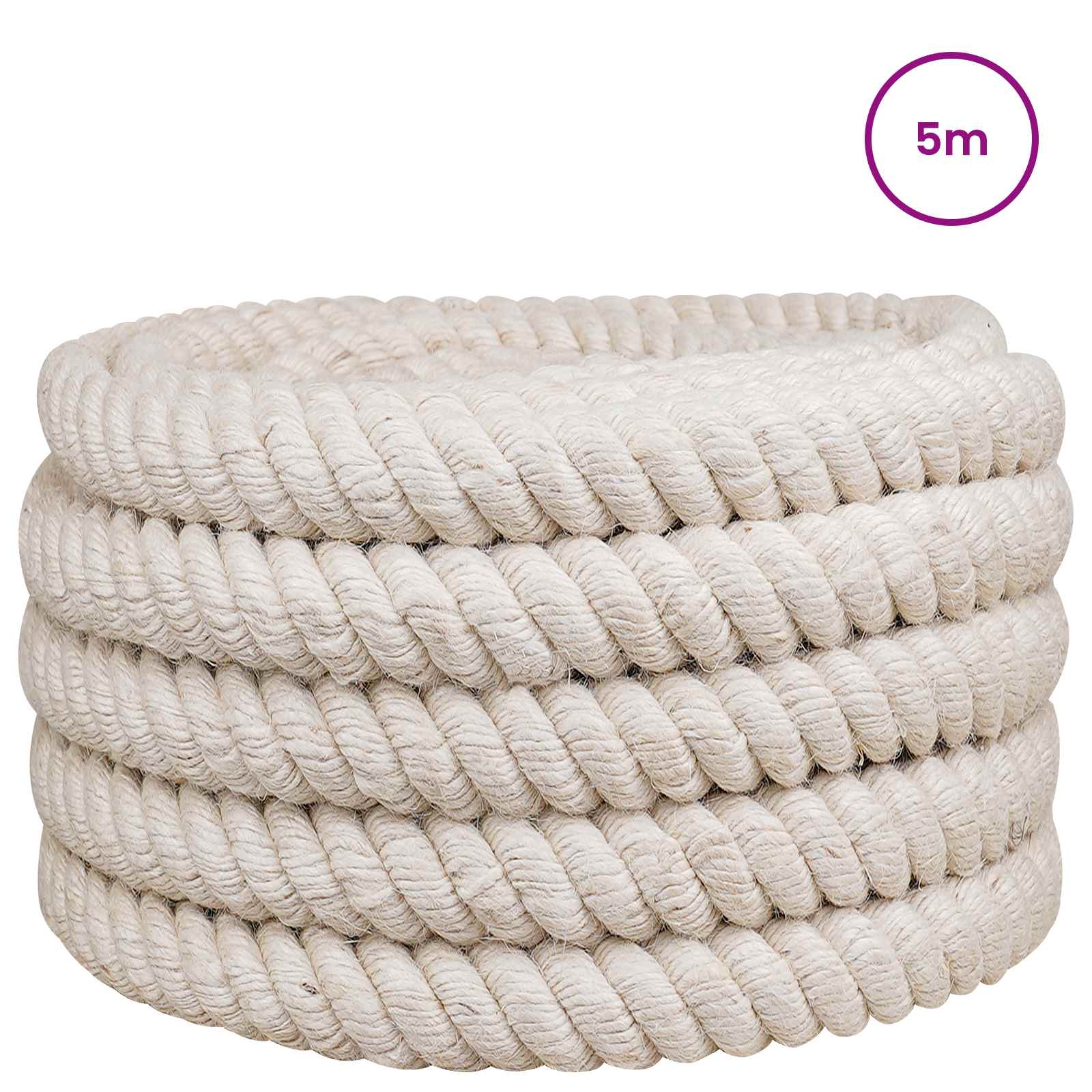 Corda di Juta 40 Bianco 100% juta Tossa | homemem39