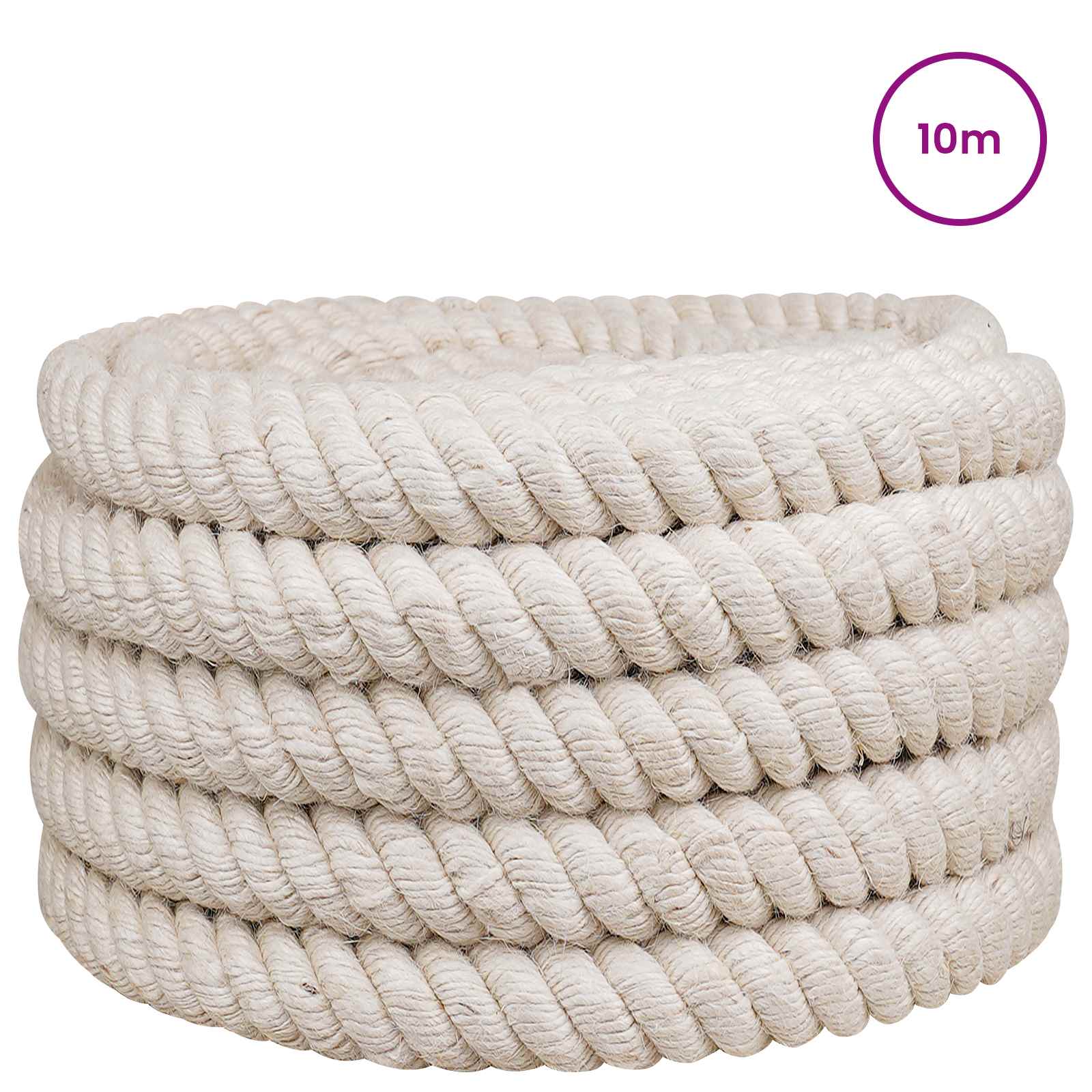 Corda di Juta 40 Bianco 100% juta Tossa | homemem39
