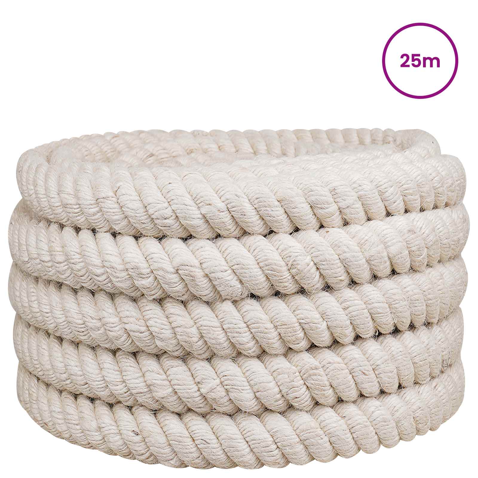 Corda di Juta 40 Bianco 100% juta Tossa | homemem39