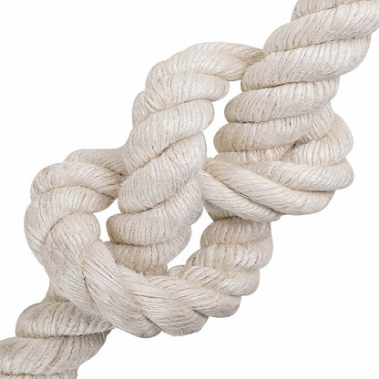 Corda di Juta Bianco 100% juta Tossa | homemem39
