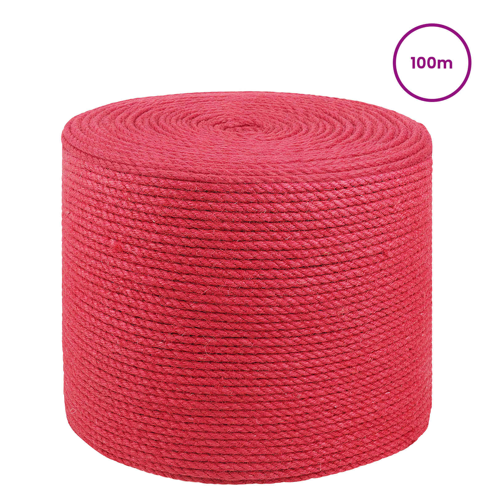 Corda di Juta 2 pcs Rosso 100% juta Tossa | homemem39