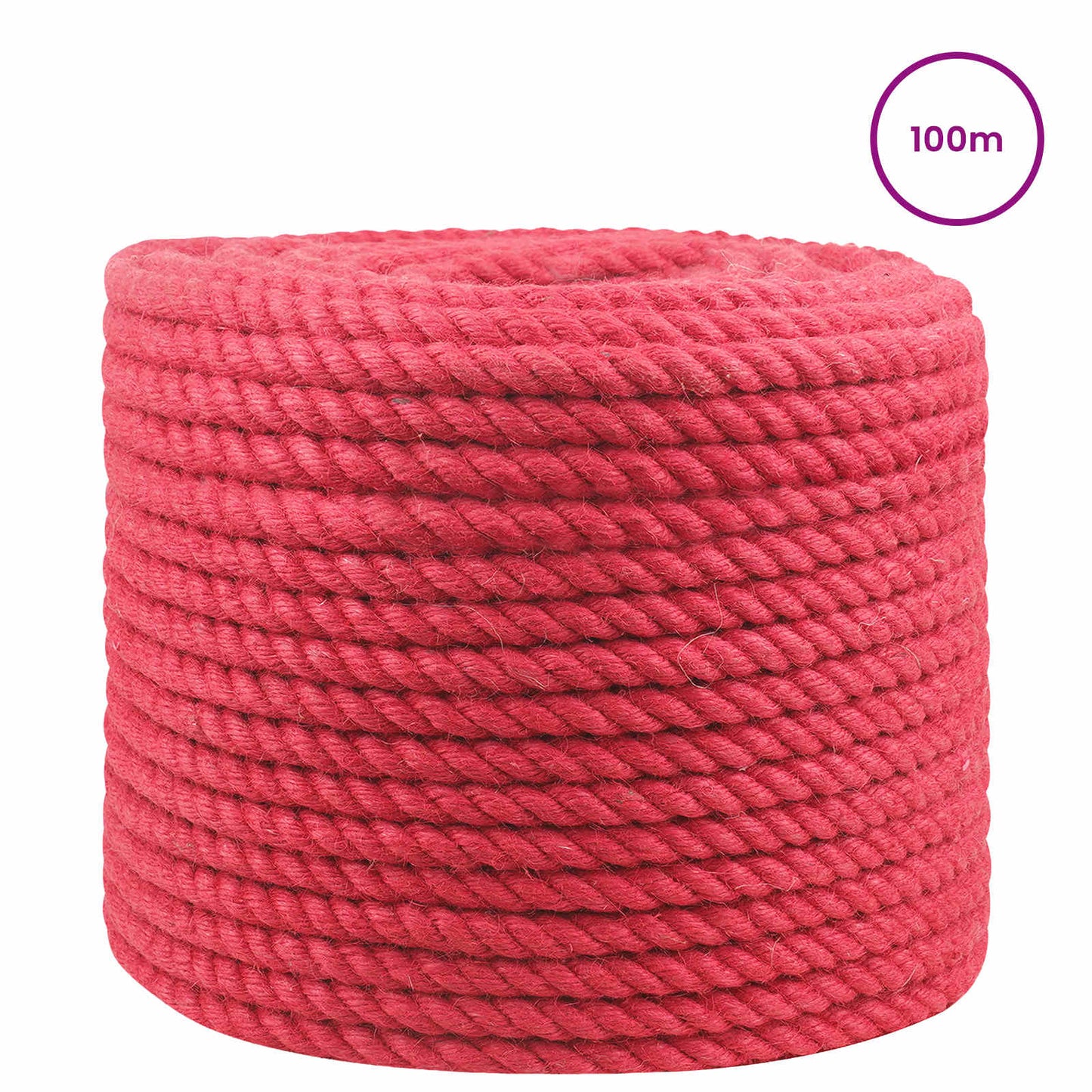 Corda di Juta Rosso 100% juta Tossa | homemem39