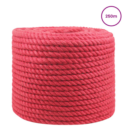 Corda di Juta Rosso 100% juta Tossa