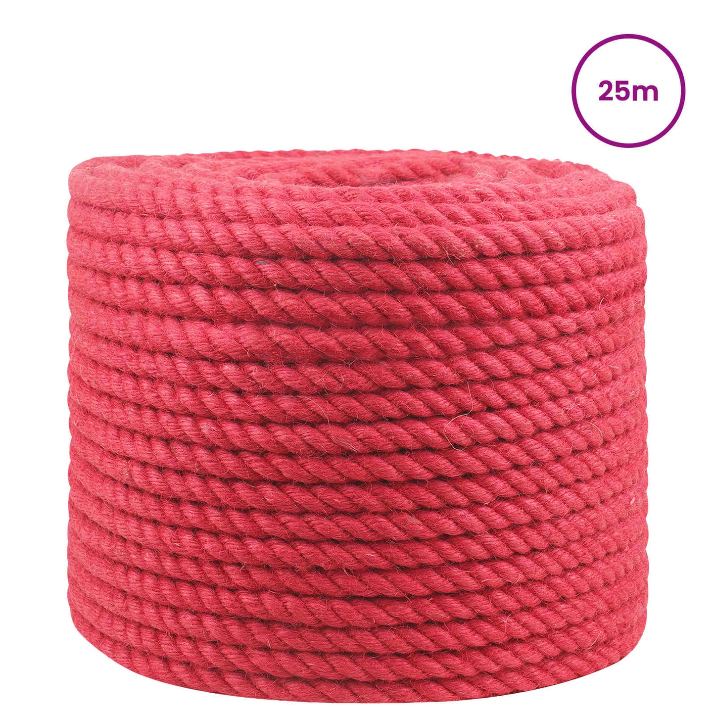 Corda di Juta Rosso 100% juta Tossa | homemem39