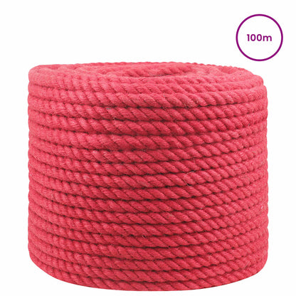 Corda di Juta Rosso 100% juta Tossa