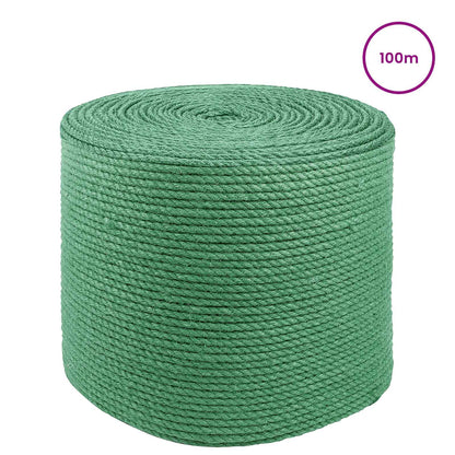 Corda di Juta 2 pcs Verde 100% juta Tossa | homemem39