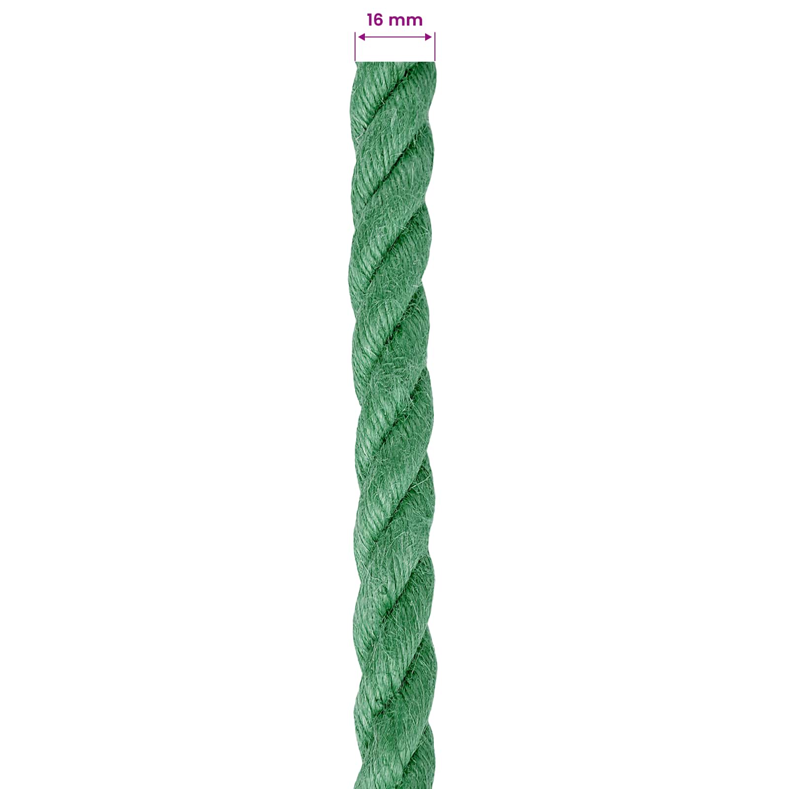 Corda di Juta Verde 100% juta Tossa | homemem39