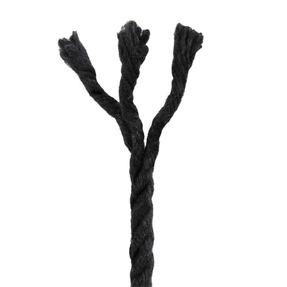 Corda Nero 0,6 x 0,6 x 50000 cm Cotone | homemem39