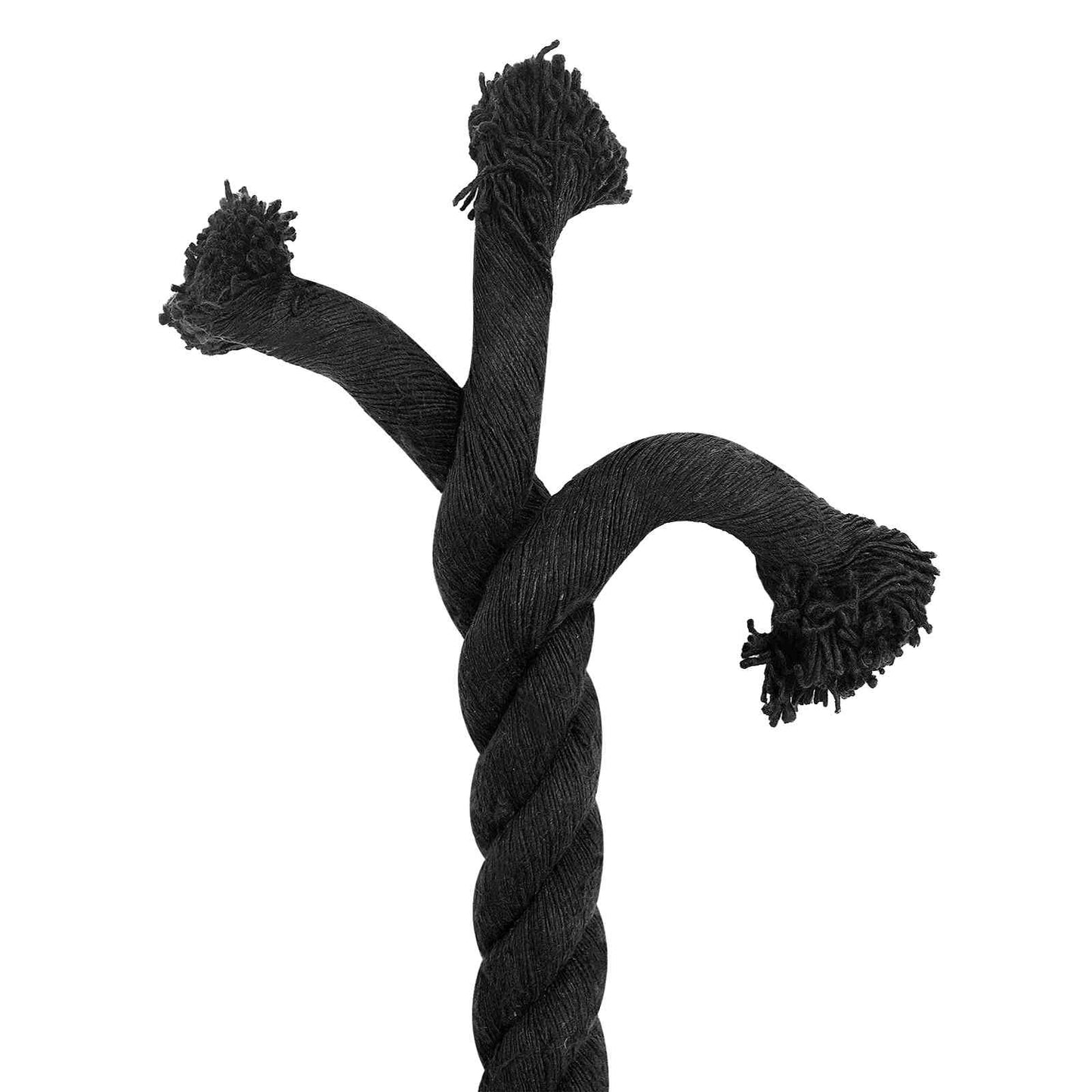 Corda Nero 3 x 3 x 1000 cm Cotone | homemem39
