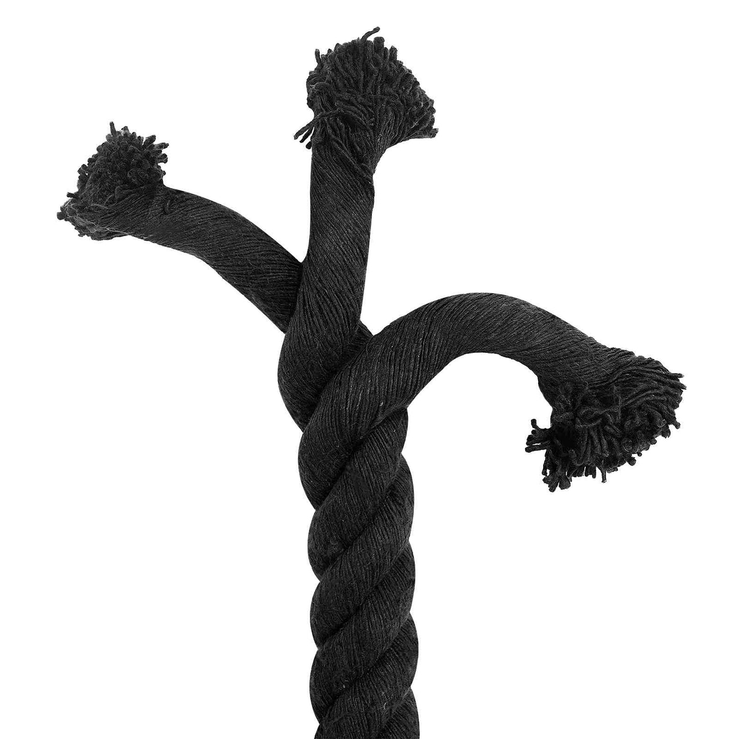 Corda Nero 4 x 4 x 1000 cm Cotone | homemem39