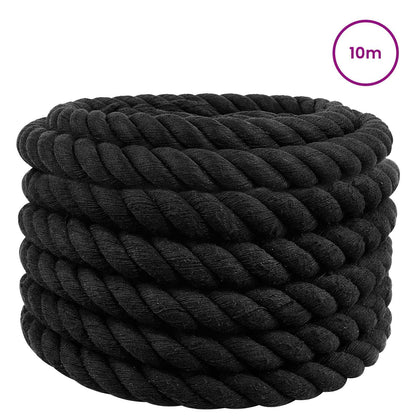 Corda Nero 5 x 5 x 1000 cm Cotone | homemem39
