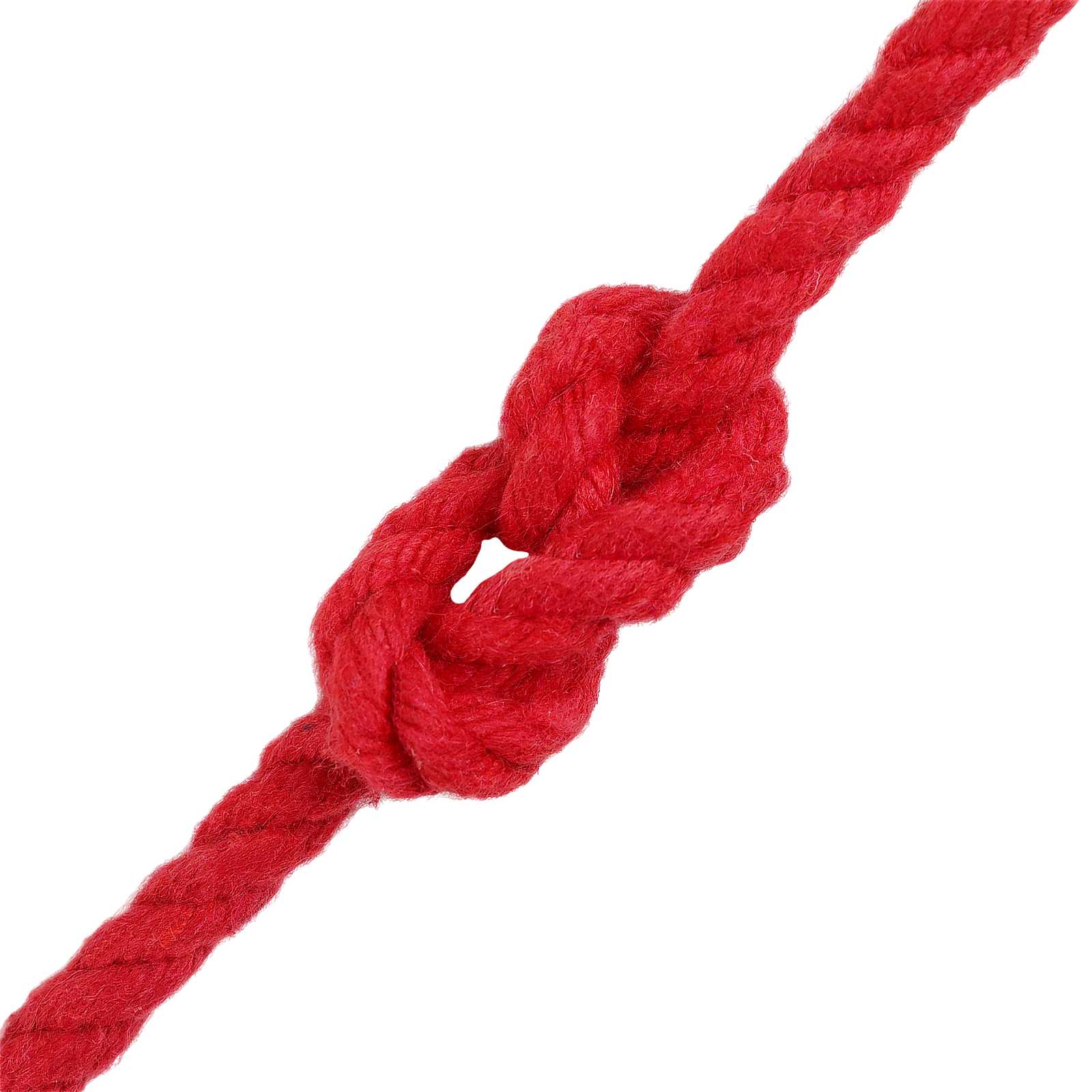 Corda 2 pcs Rosso Cotone | homemem39
