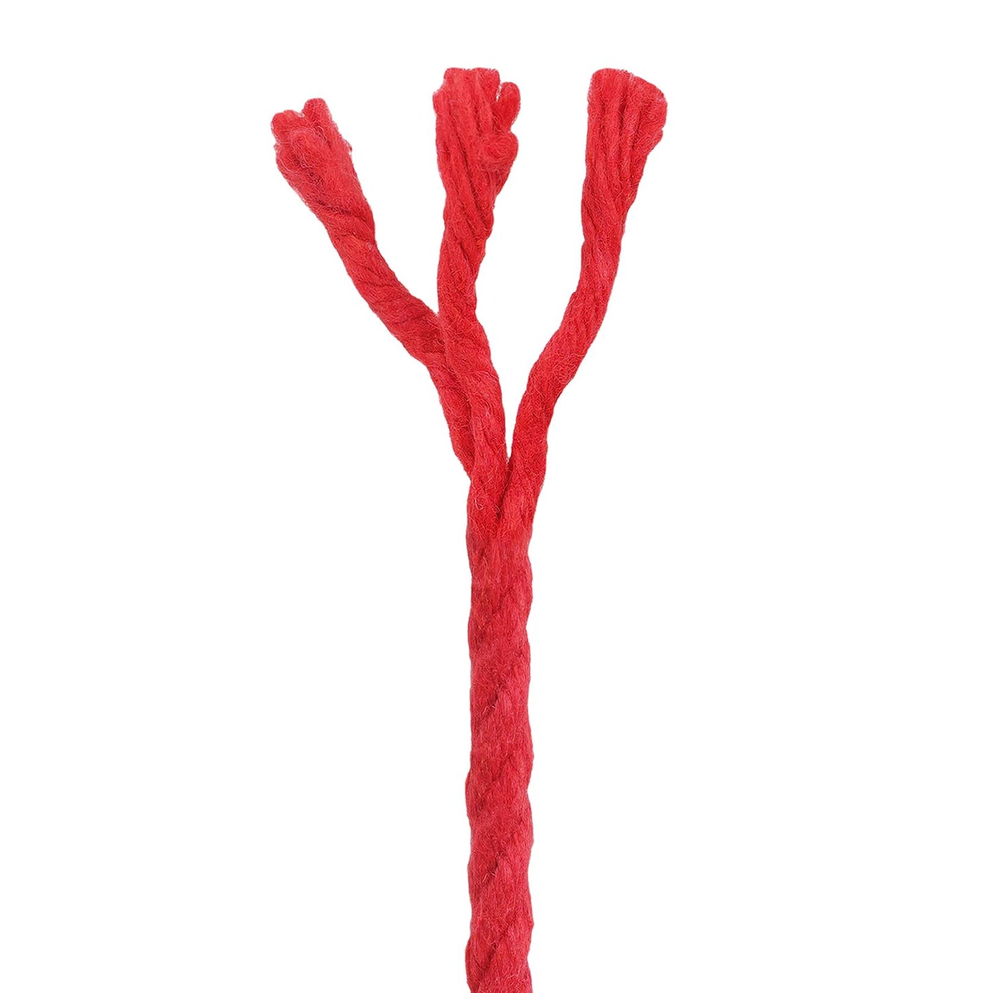 Corda 2 pcs Rosso Cotone | homemem39