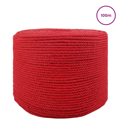 Corda 10 pcs Rosso Cotone | homemem39