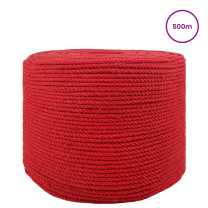 Corda Rosso 0,6 x 0,6 x 50000 cm Cotone | homemem39