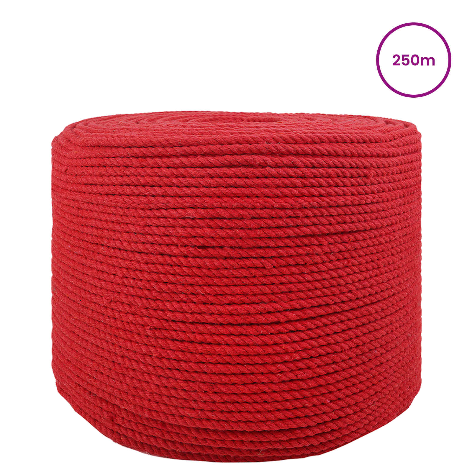 Corda Rosso 0,8 x 0,8 x 25000 cm Cotone | homemem39