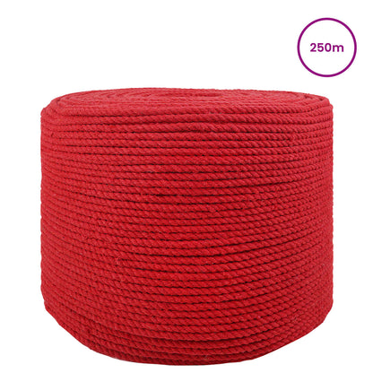 Corda Rosso 0,8 x 0,8 x 25000 cm Cotone | homemem39
