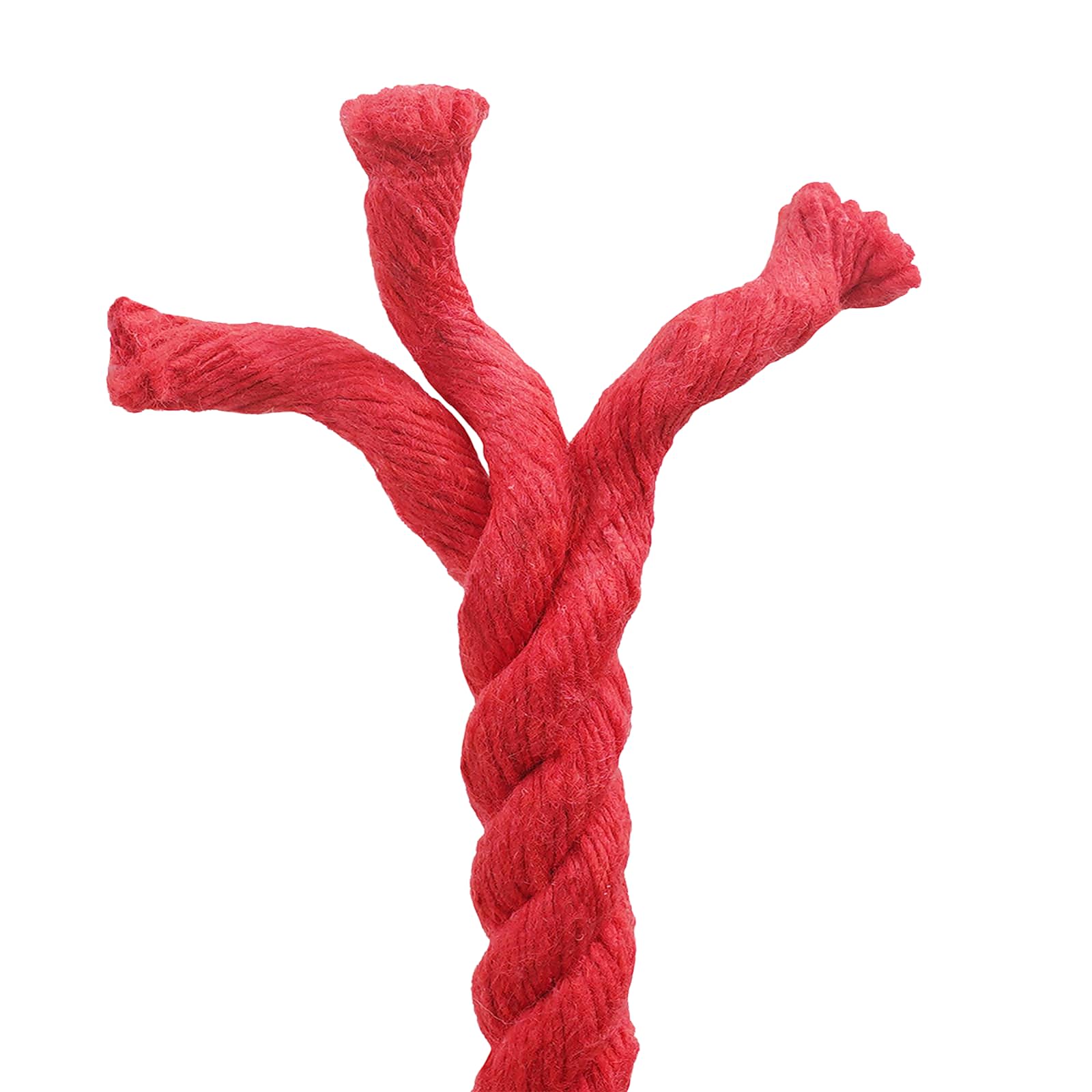 Corda Rosso 1,4 x 1,4 x 10000 cm Cotone | homemem39
