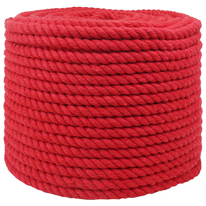 Corda Rosso 1,4 x 1,4 x 25000 cm Cotone | homemem39