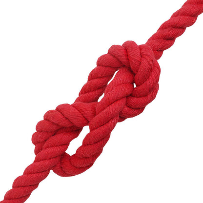 Corda Rosso 1,6 x 1,6 x 10000 cm Cotone | homemem39