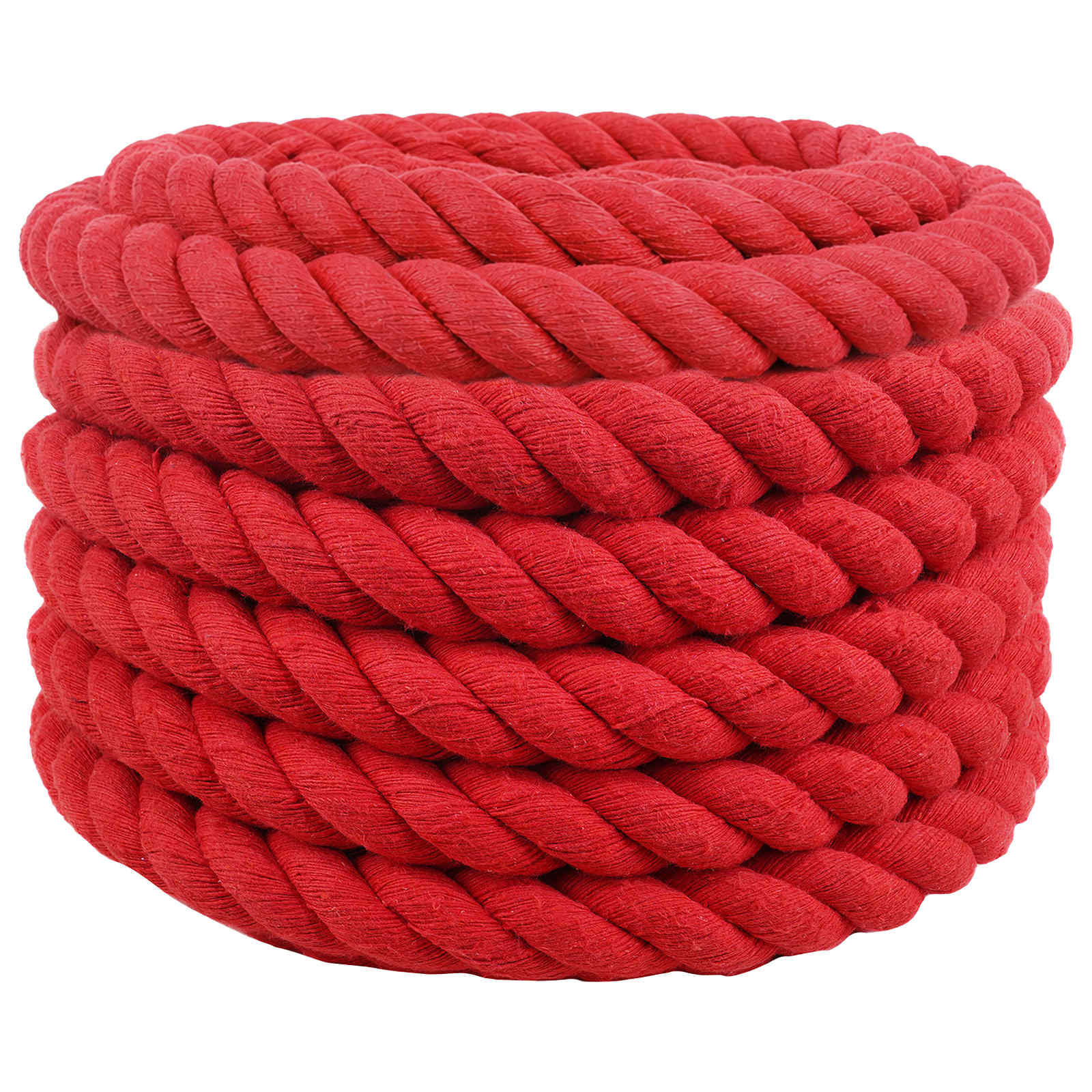 Corda Rosso 3,6 x 3,6 x 1000 cm Cotone | homemem39